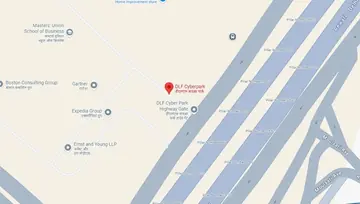 Location of The Executive Centre DLF Cyber Park Co-Working space in DLF Phase 3, Gurgaon - Image 288102
